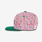 Seahorse Dreams Snapback - Smart Pink cap for babies and kids, product view 3
