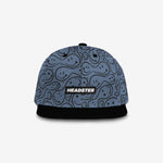 Simply Happy Snapback - Slate Blue cap for babies and kids, product view 2