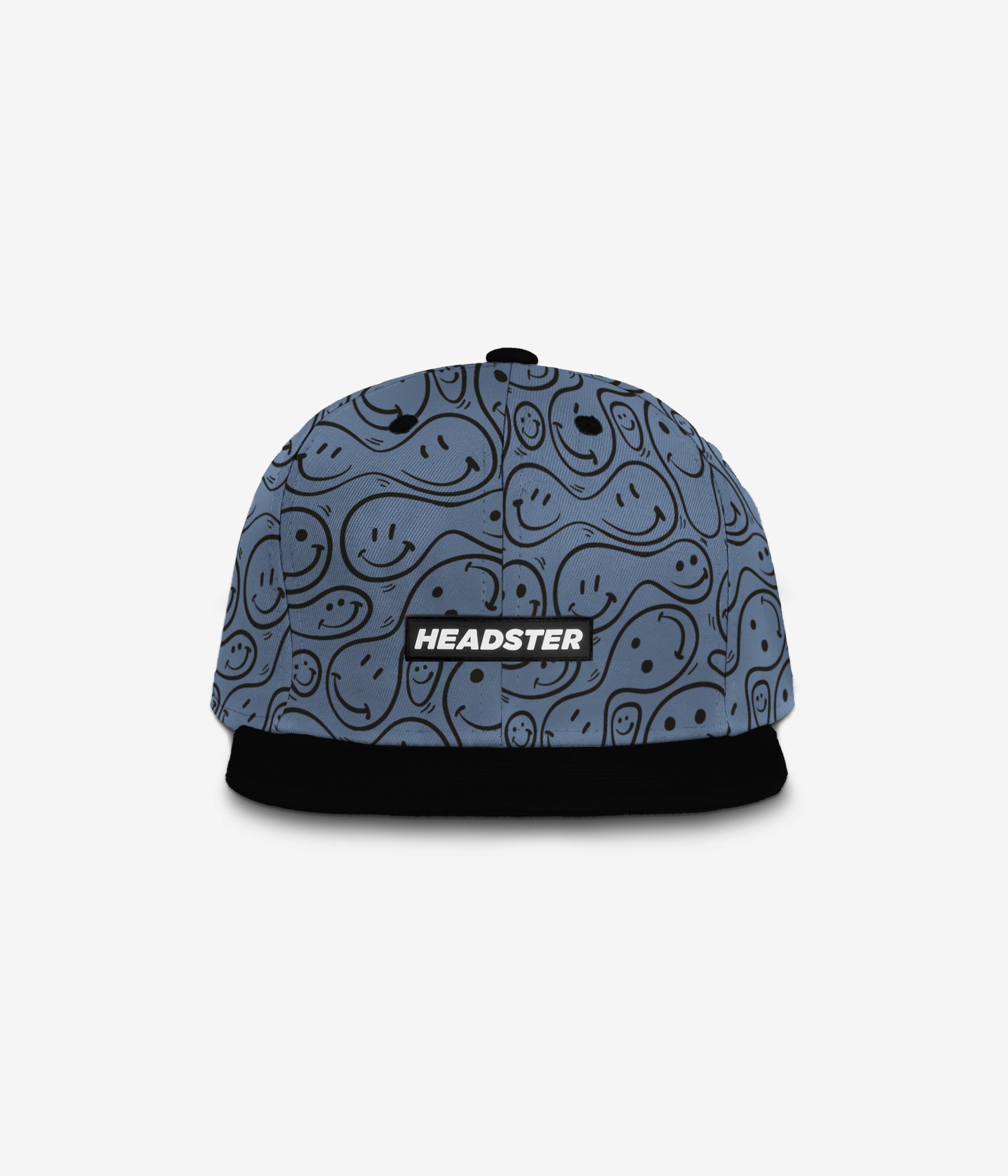 Simply Happy Snapback - Slate Blue cap for babies and kids, product view 2