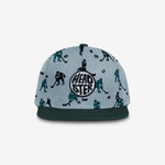 Slap Shot Snapback - Celestial Blue cap for babies and kids, product view 2