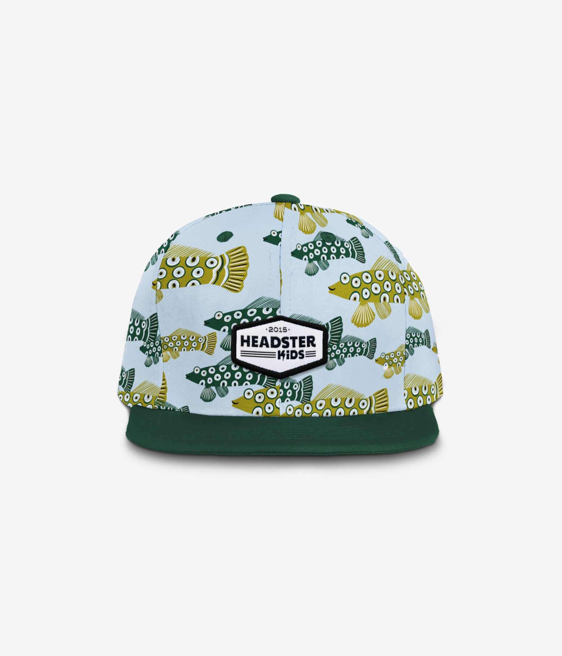 Something's Fishy Snapback - Soft Breeze cap for babies and kids, product view 2
