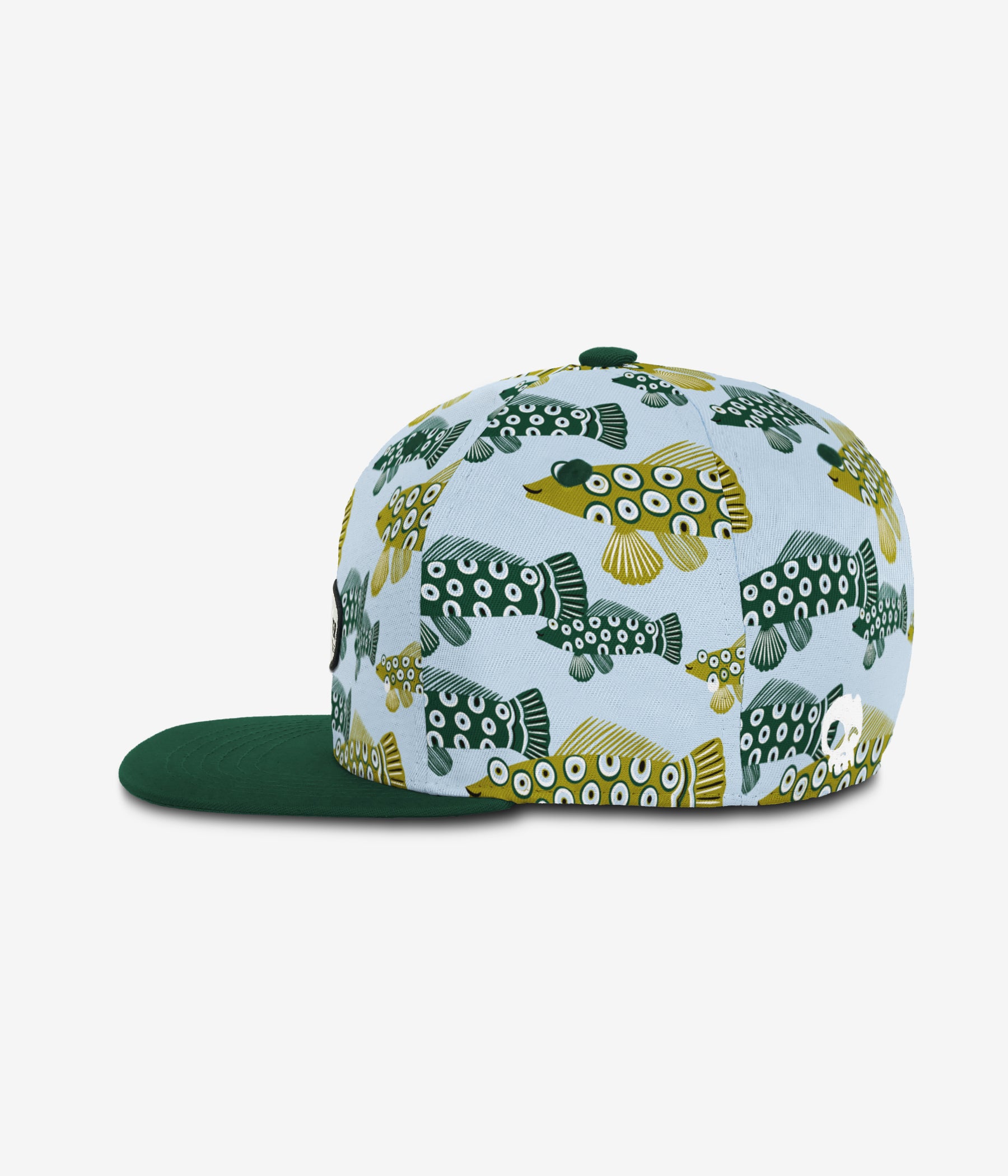 Something's Fishy Snapback - Soft Breeze cap for babies and kids, product view 3