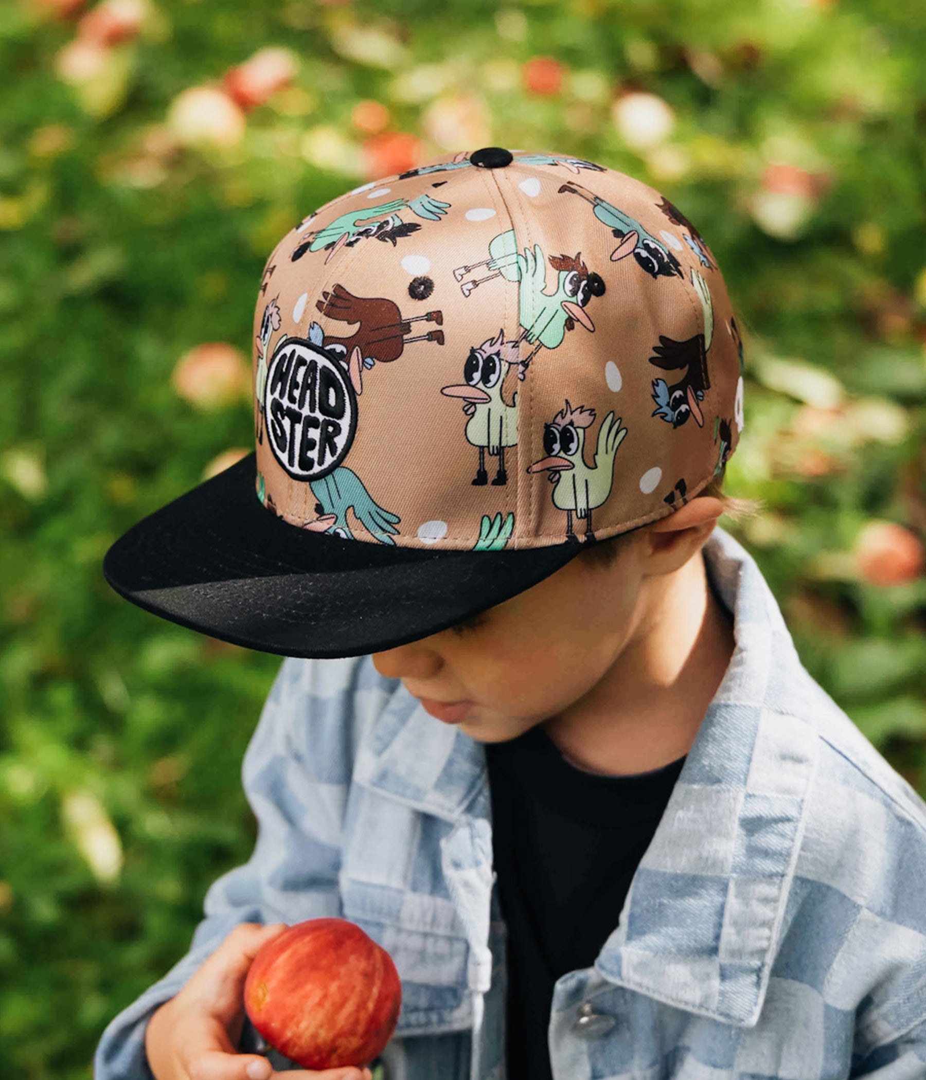 Spring Chicken Snapback cap for babies and kids, product view 5