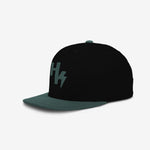 Stadium Snapback - Blue Spruce cap for babies and kids by Headster Kids