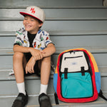 Stadium Snapback - Cherry Tomato cap for babies and kids, product view 5