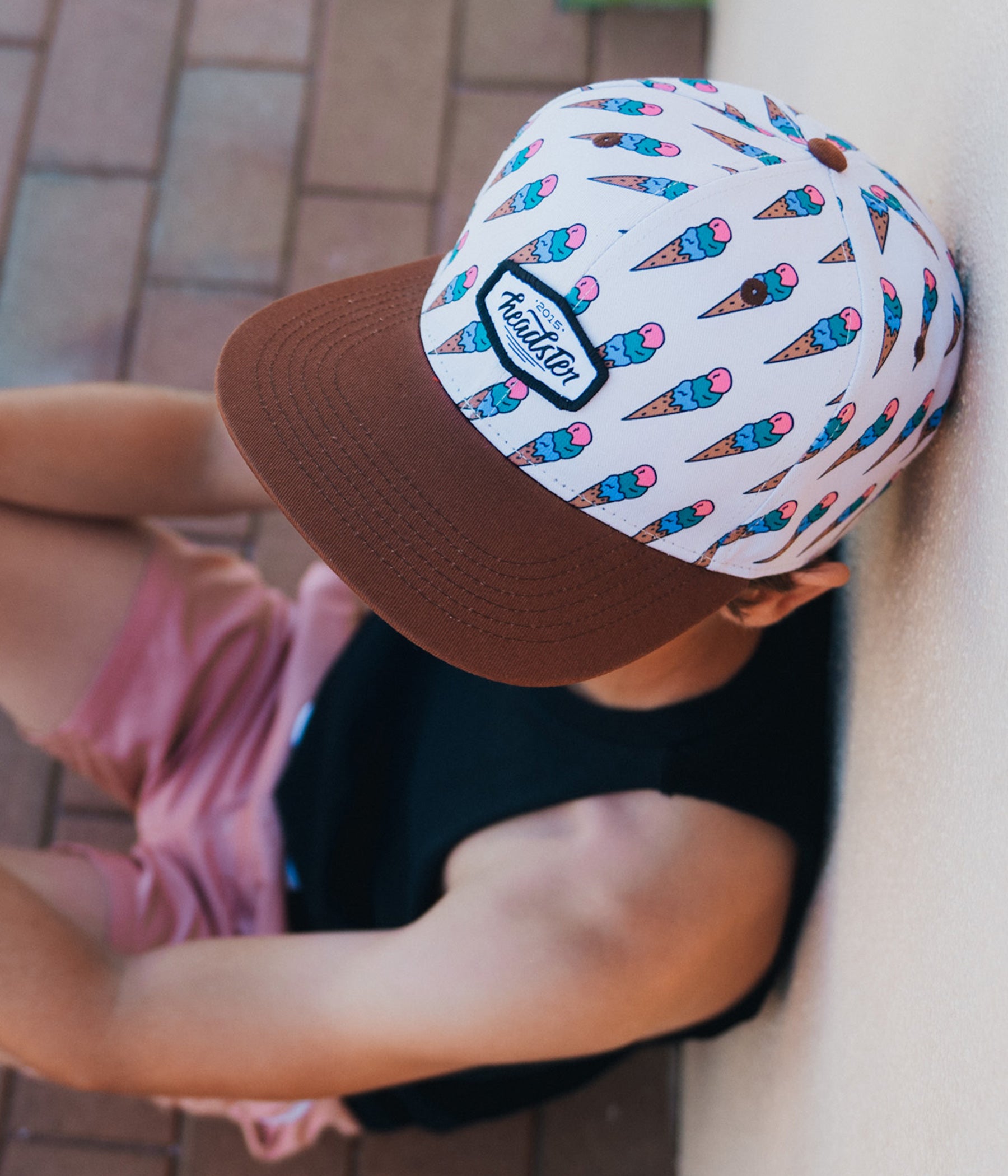 Stay Chill Snapback cap for babies and kids, product view 5