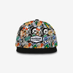 Sticking Around Snapback - Black cap for babies and kids, product view 2