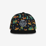 Sub-Marine Snapback - Black cap for babies and kids, product view 2