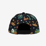 Sub-Marine Snapback - Black cap for babies and kids, product view 4