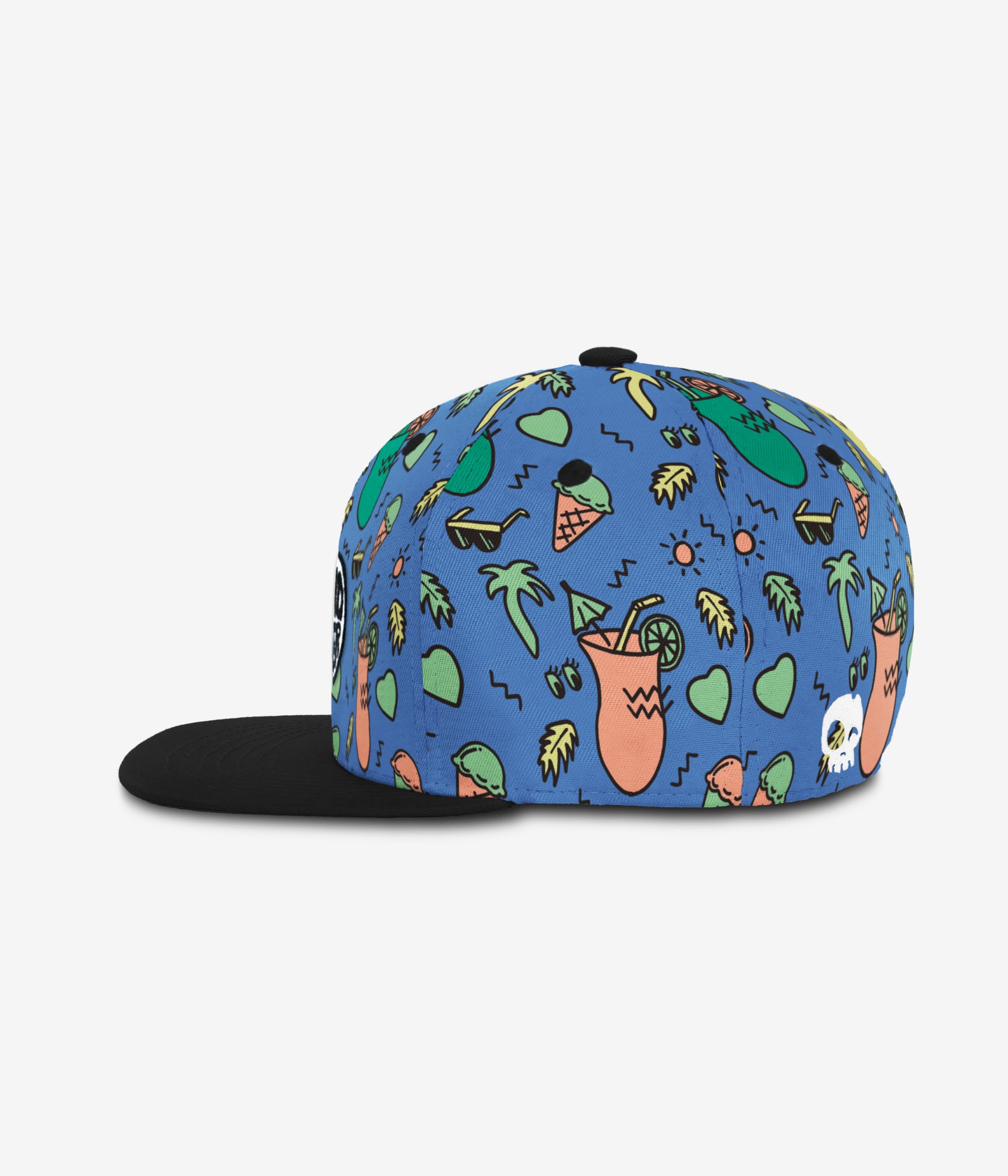 Summer Crush Snapback cap for babies and kids, product view 3