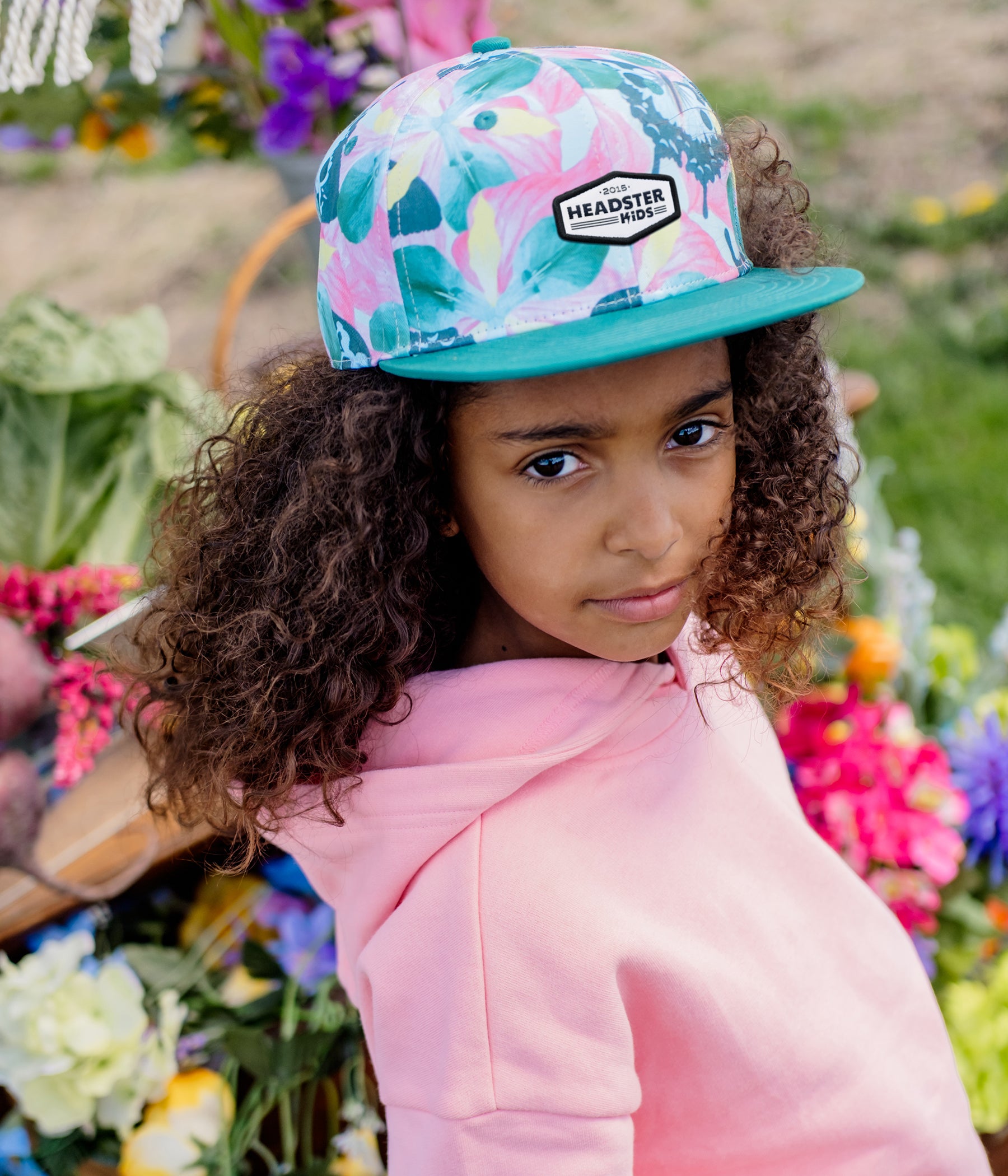 Sunrise Wings Snapback cap for babies and kids, product view 6