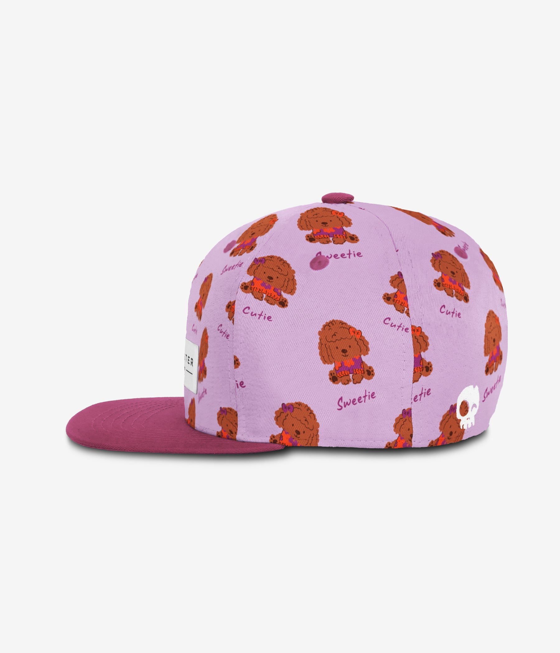 Sweetie Cutie Lola Snapback - Lavender Haze cap for babies and kids, product view 3