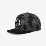 Tie Dye Black Snapback cap for babies and kids by Headster Kids