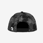 Tie Dye Black Snapback cap for babies and kids, product view 4