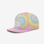 Tie Dye Pink cap for babies and kids by Headster Kids
