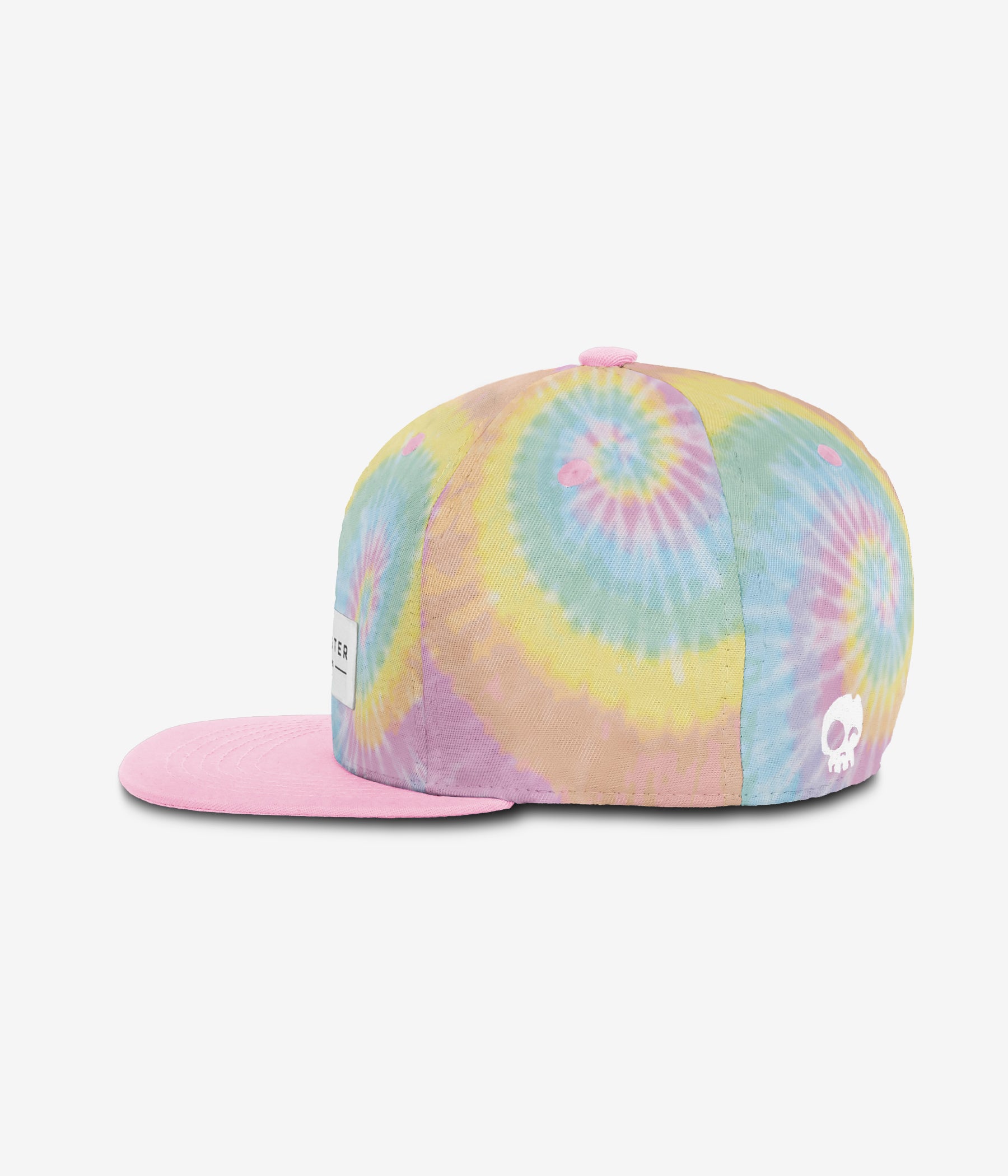 Tie Dye Pink cap for babies and kids, product view 3