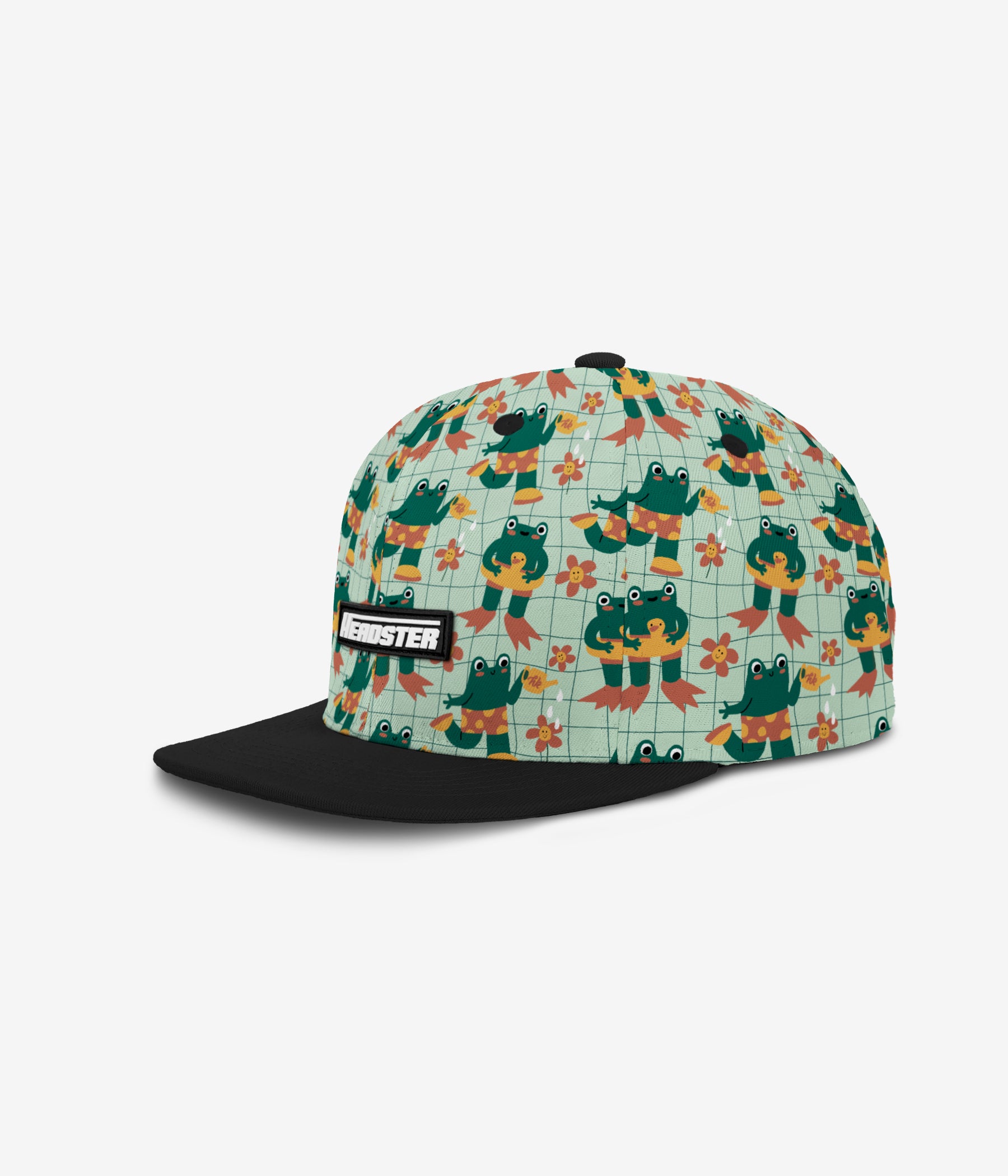 Toad Afloat Snapback cap for babies and kids by Headster Kids