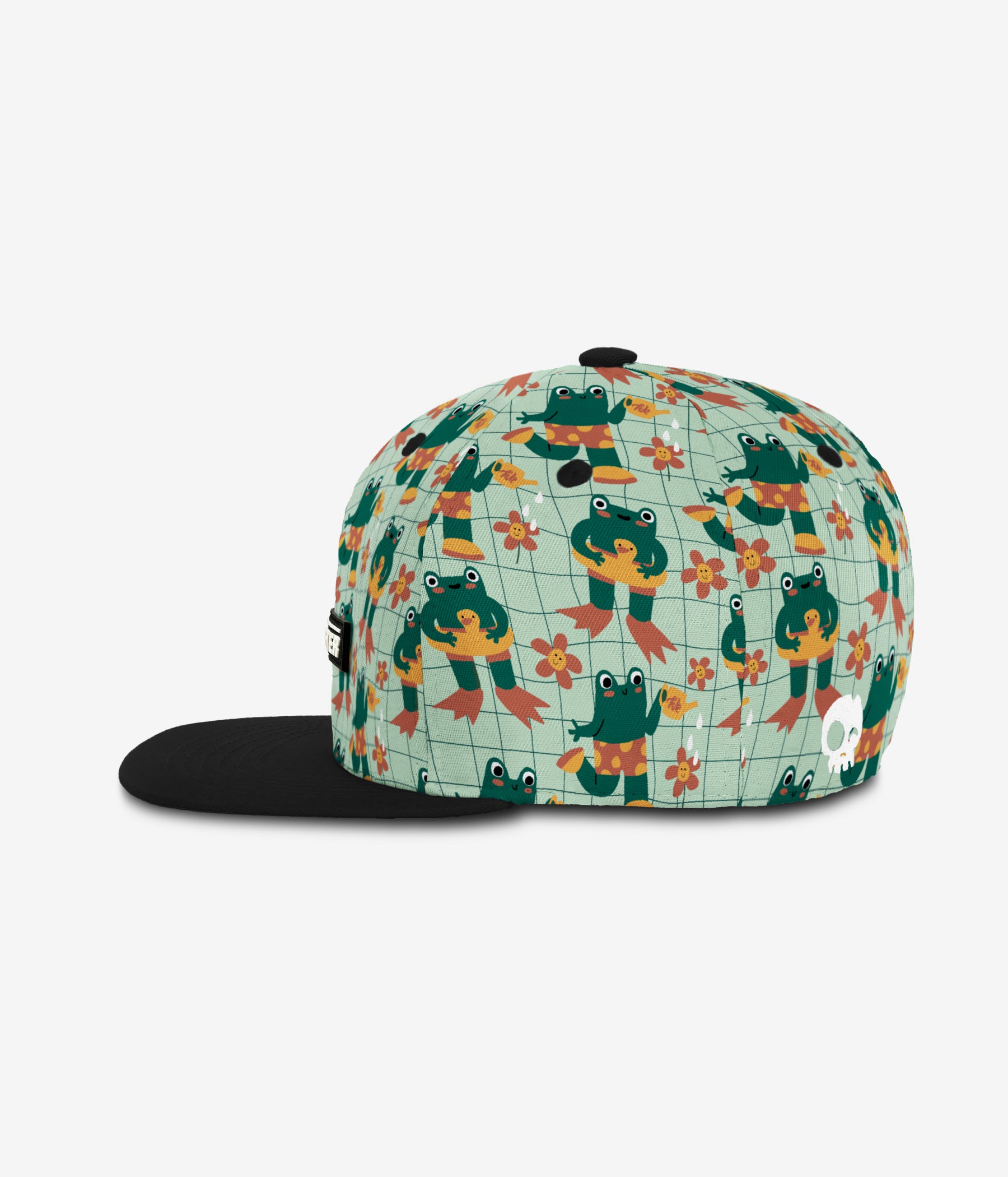 Toad Afloat Snapback cap for babies and kids, product view 3