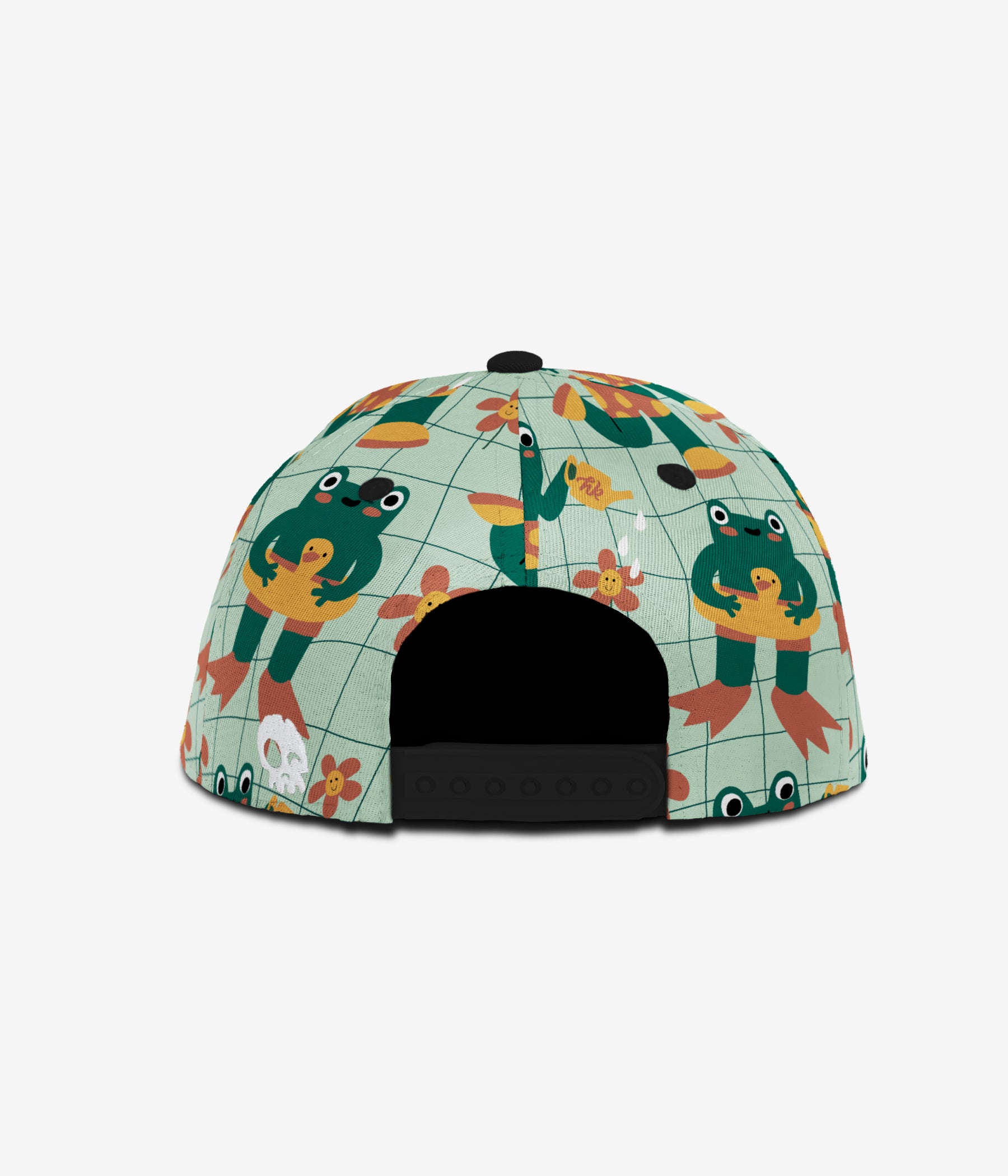 Toad Afloat Snapback cap for babies and kids, product view 4