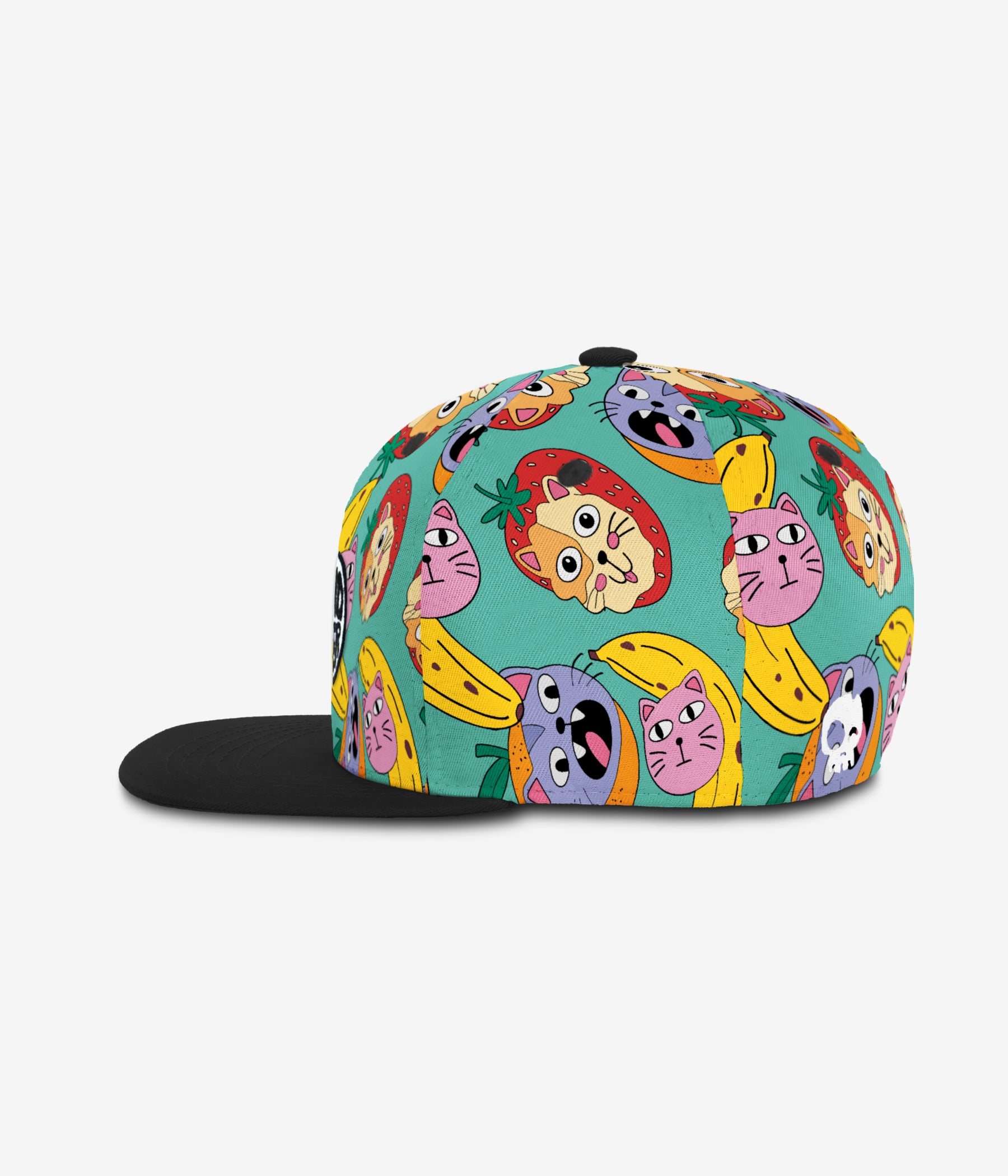 Tropi-Cat Snapback cap for babies and kids, product view 3