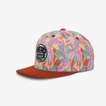 Tropic Rush Snapback - Burnt Sienna cap for babies and kids by Headster Kids
