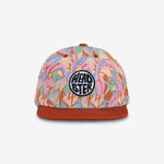Tropic Rush Snapback - Burnt Sienna cap for babies and kids, product view 2