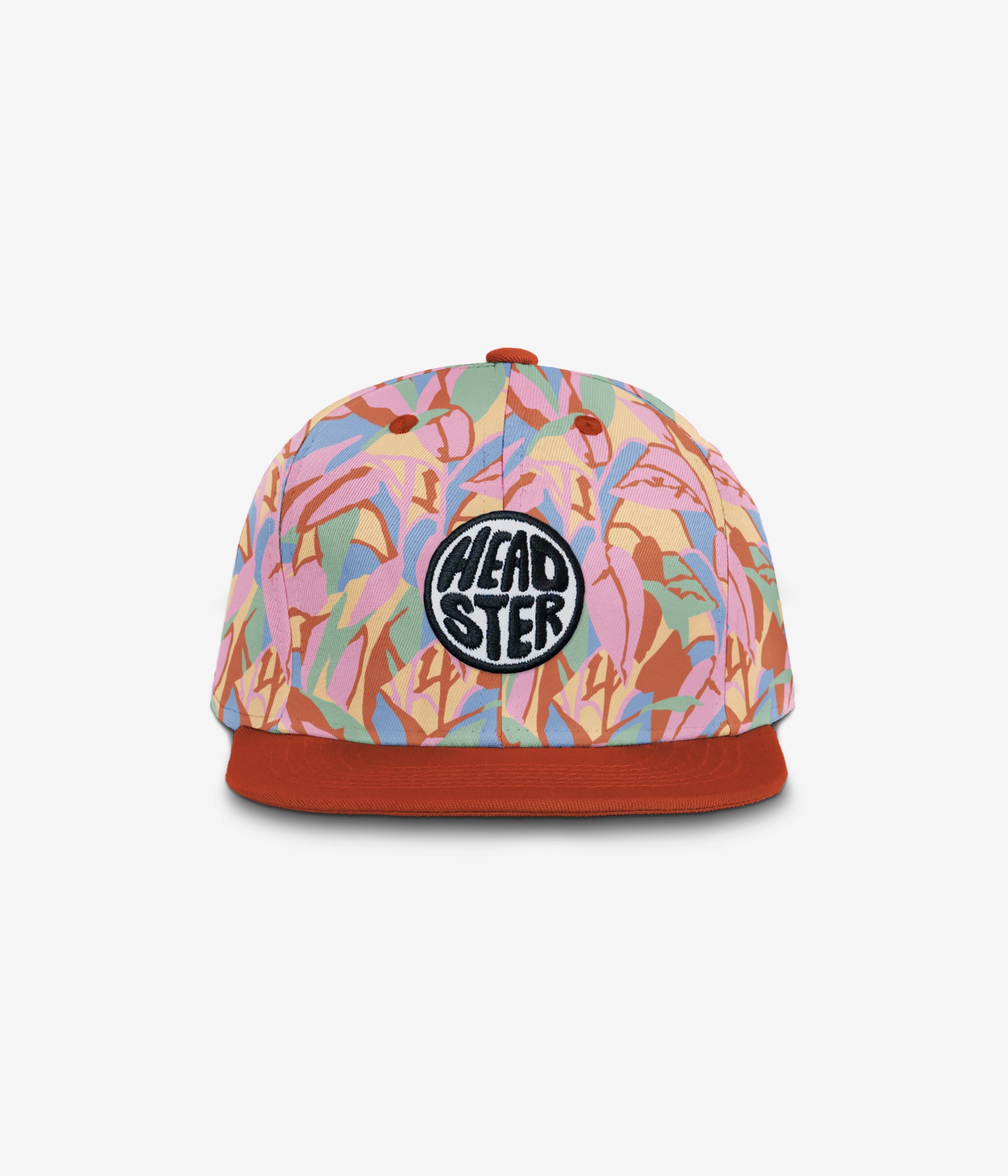 Tropic Rush Snapback - Burnt Sienna cap for babies and kids, product view 2