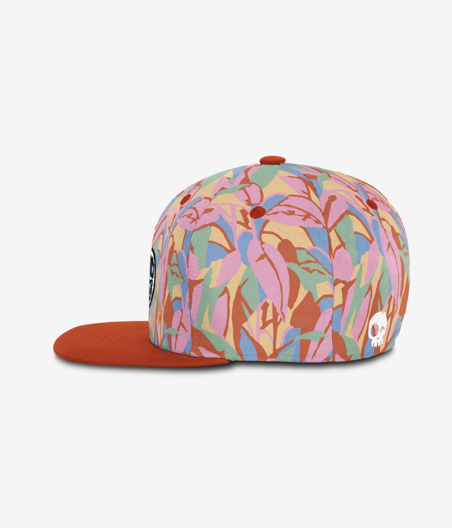 Tropic Rush Snapback - Burnt Sienna cap for babies and kids, product view 3
