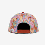 Tropic Rush Snapback - Burnt Sienna cap for babies and kids, product view 4
