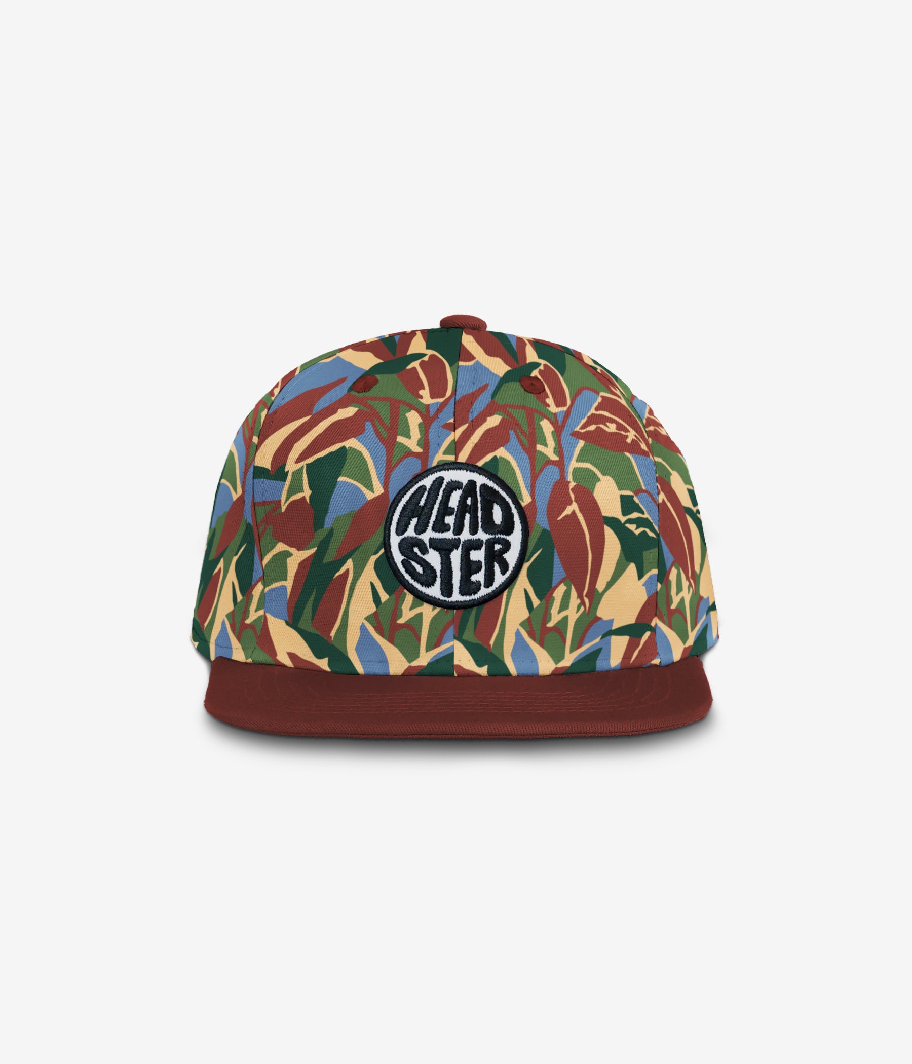 Tropic Rush Snapback - Merlot cap for babies and kids, product view 2