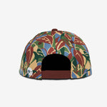 Tropic Rush Snapback - Merlot cap for babies and kids, product view 4