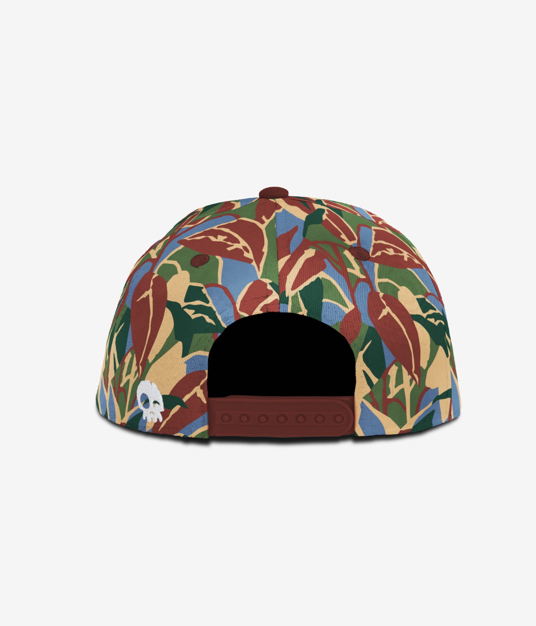 Tropic Rush Snapback - Merlot cap for babies and kids, product view 4