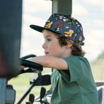 Under Construction Snapback cap for babies and kids, product view 6