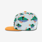 Underwater Snapback cap for babies and kids, product view 3