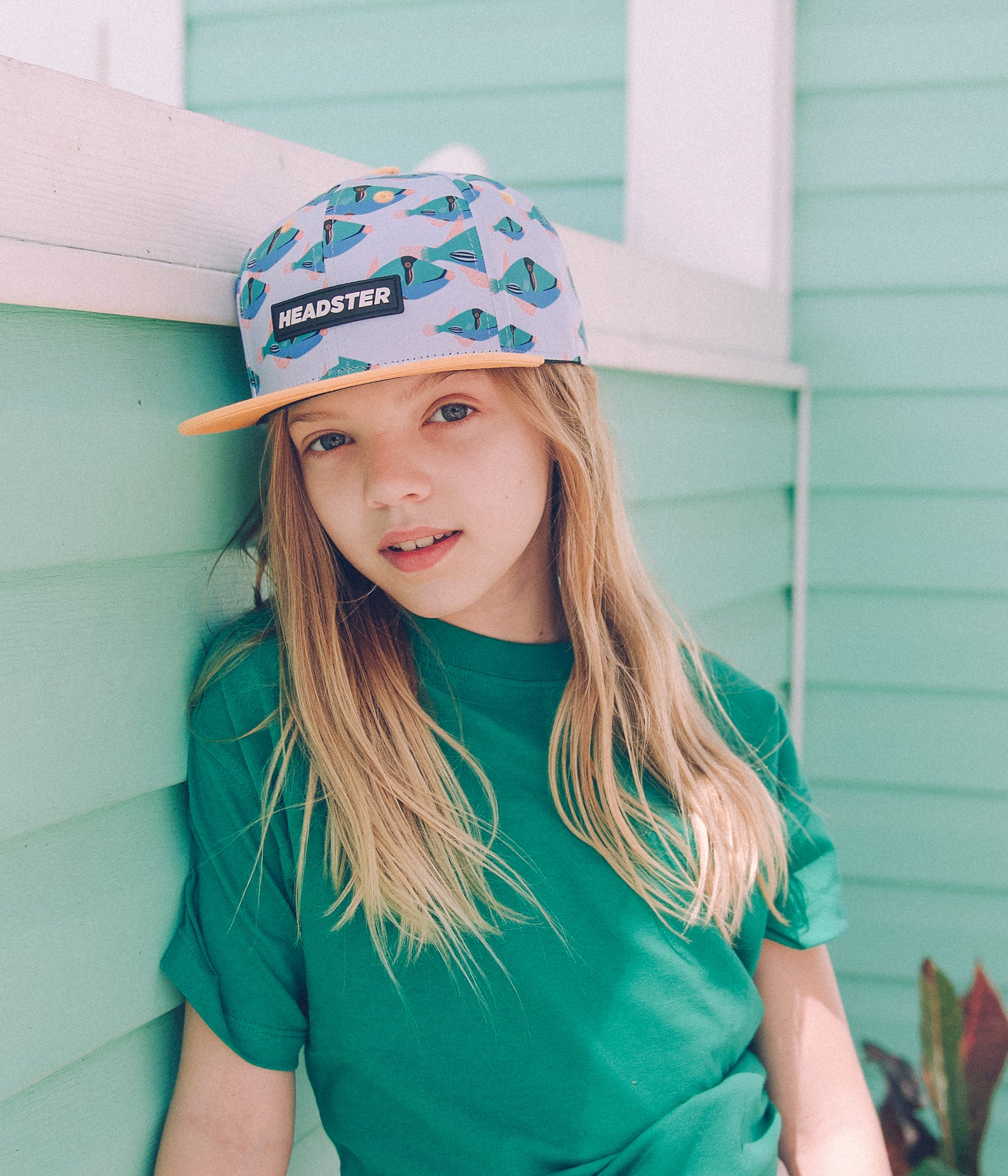 Underwater Snapback cap for babies and kids, product view 5