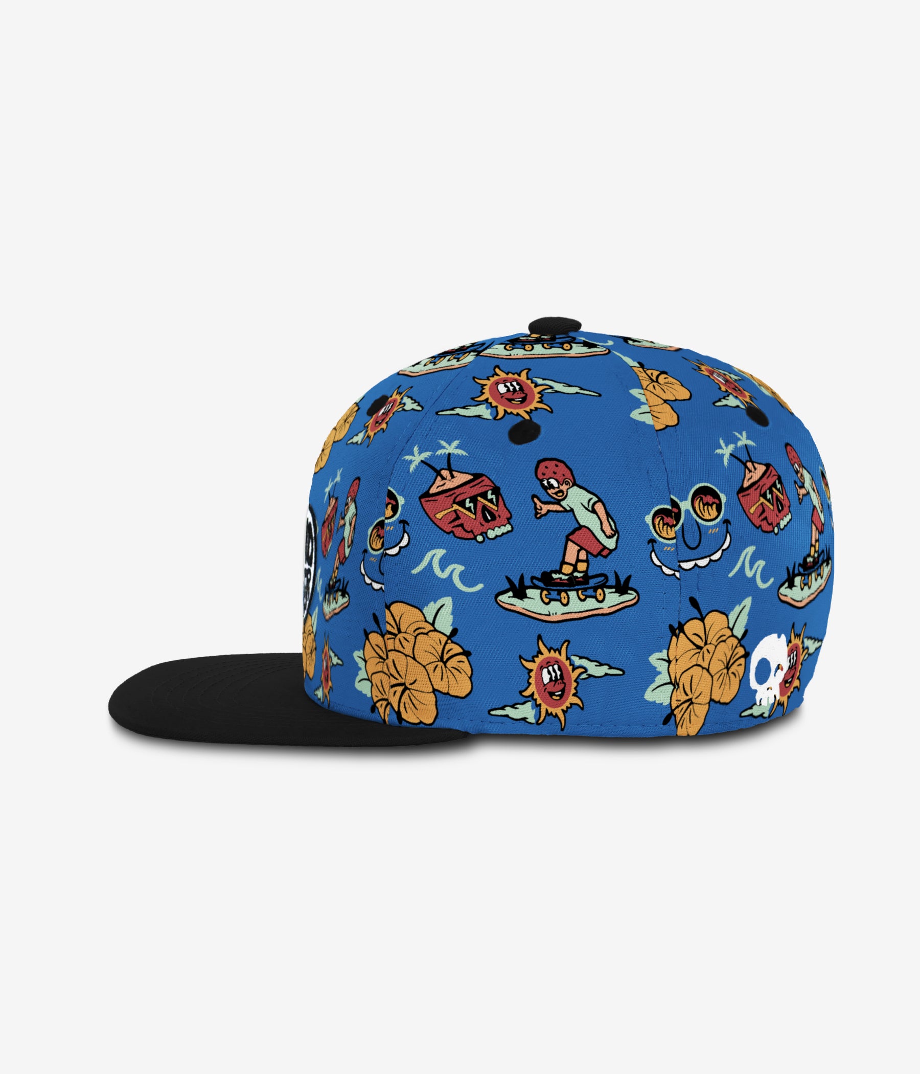 Yea, Dude! Snapback cap for babies and kids, product view 3