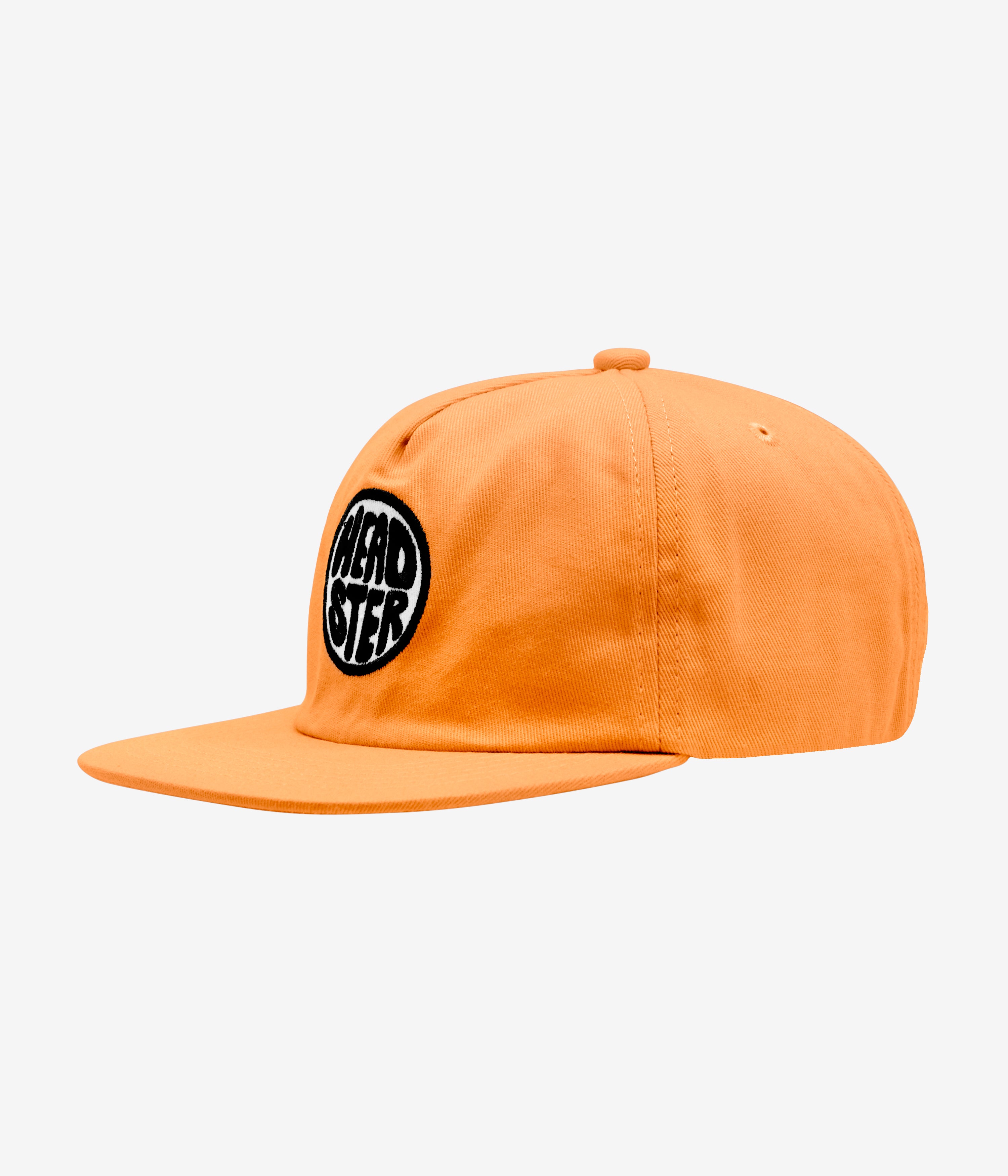 Cadmium Orange Unstructured Snapback for kids