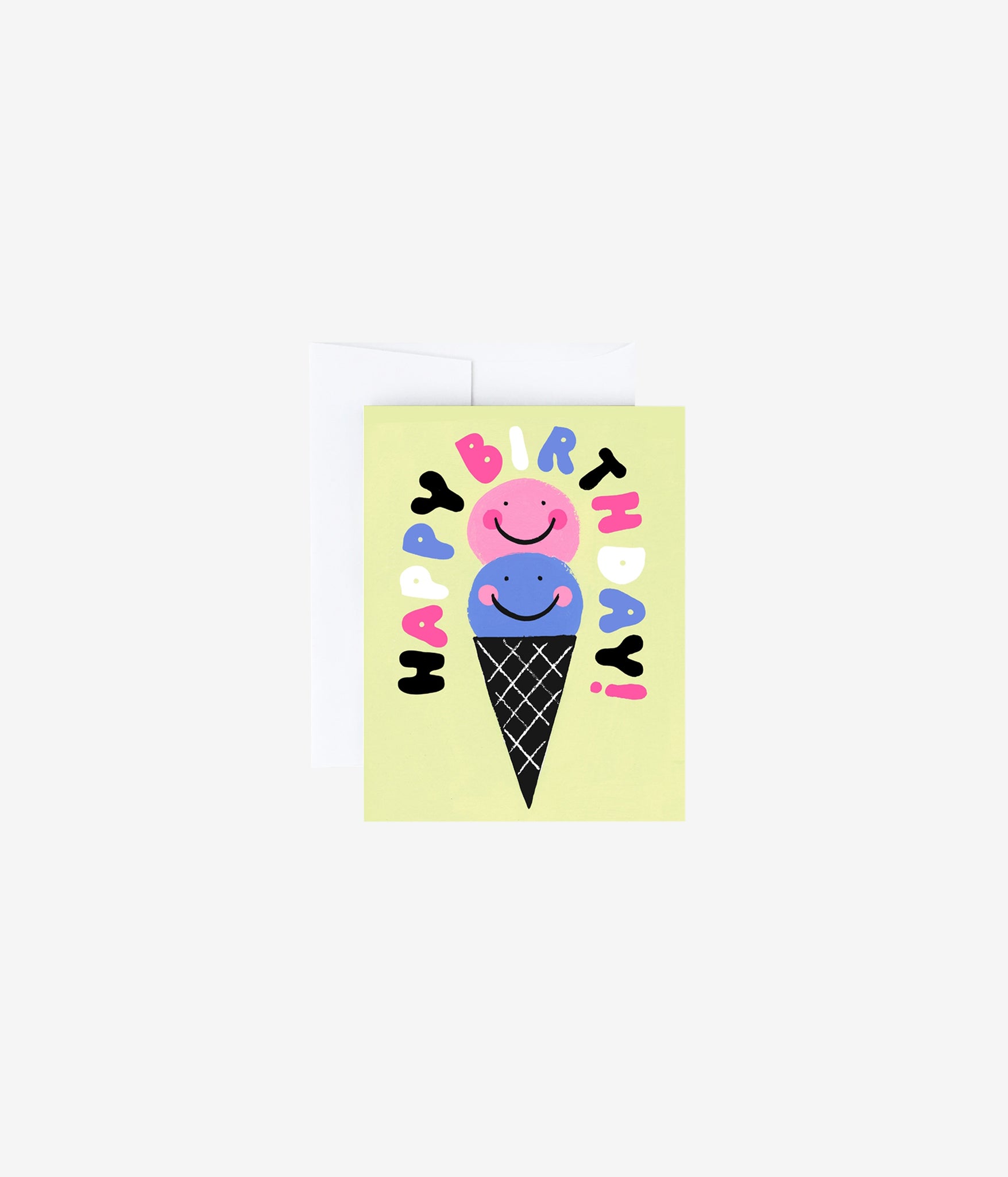 Birthday Card - Ice Cream