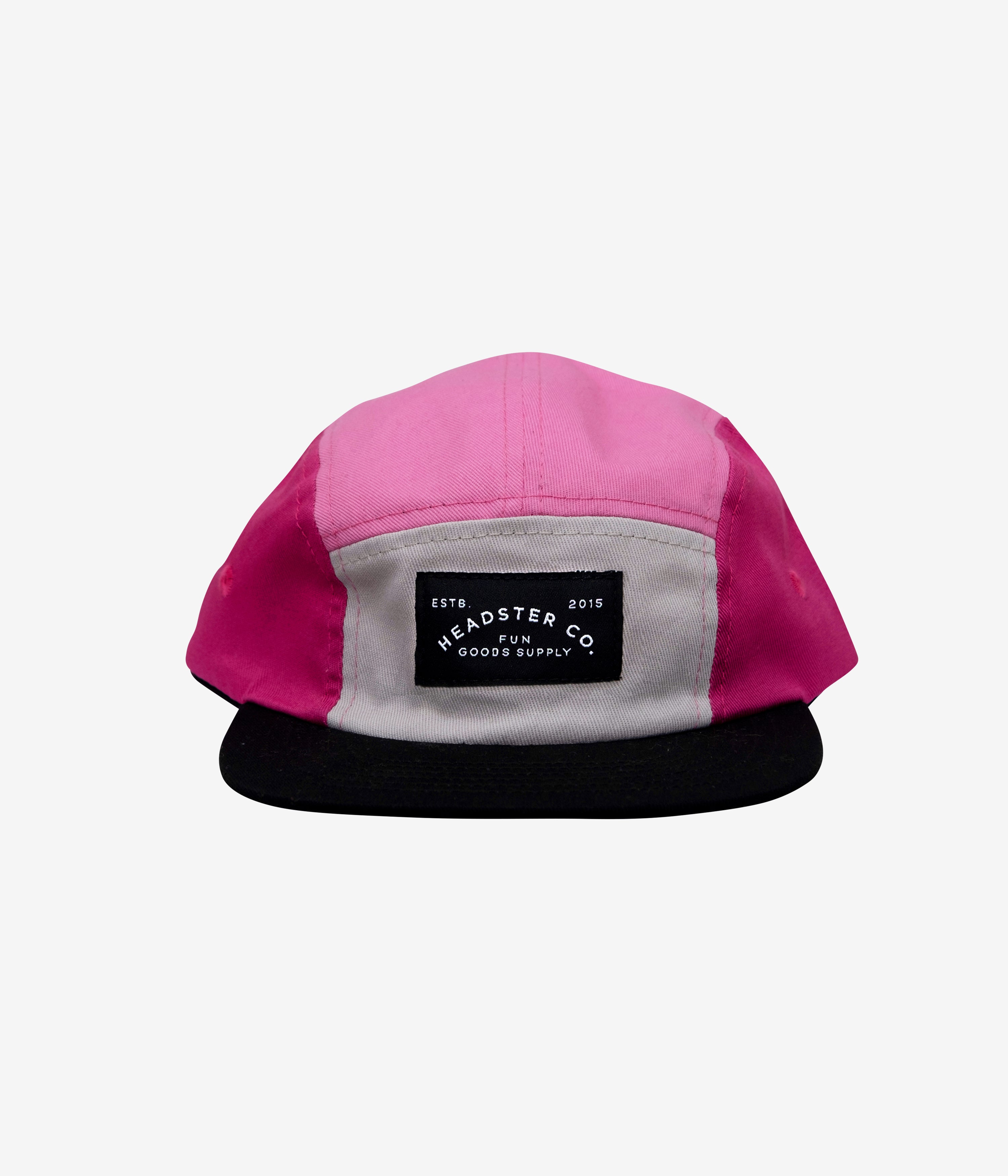 Colorblock 5 Panel - Fuchsia – HEADSTER KIDS
