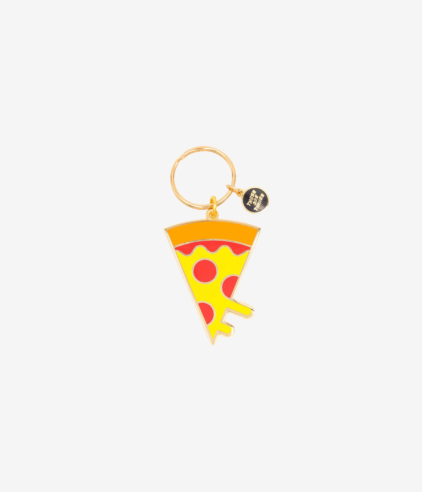 Enamel Keychain - Pizza