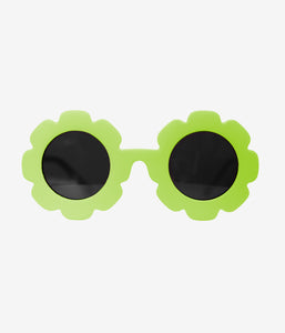 Flower sunglasses - green