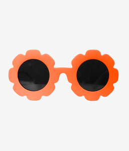 Flower sunglasses - orange