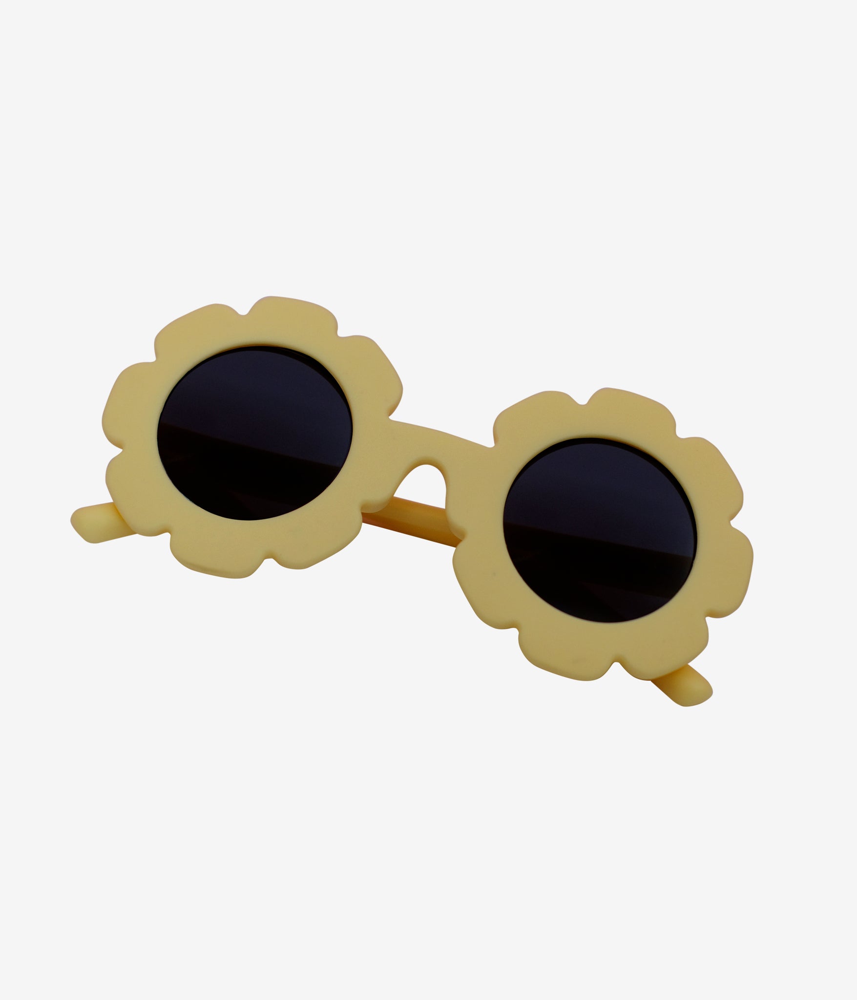 Flower sunglasses - yellow