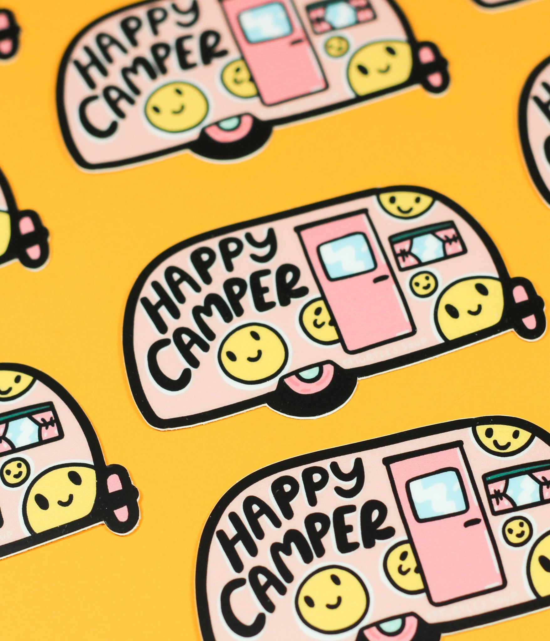Happy Camper sticker