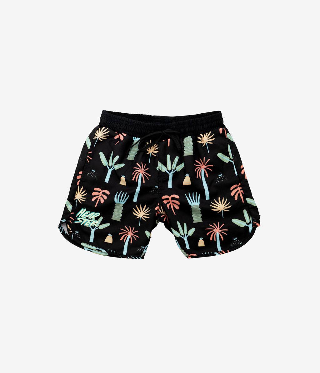 Jungle fever swim short Black – HEADSTER KIDS