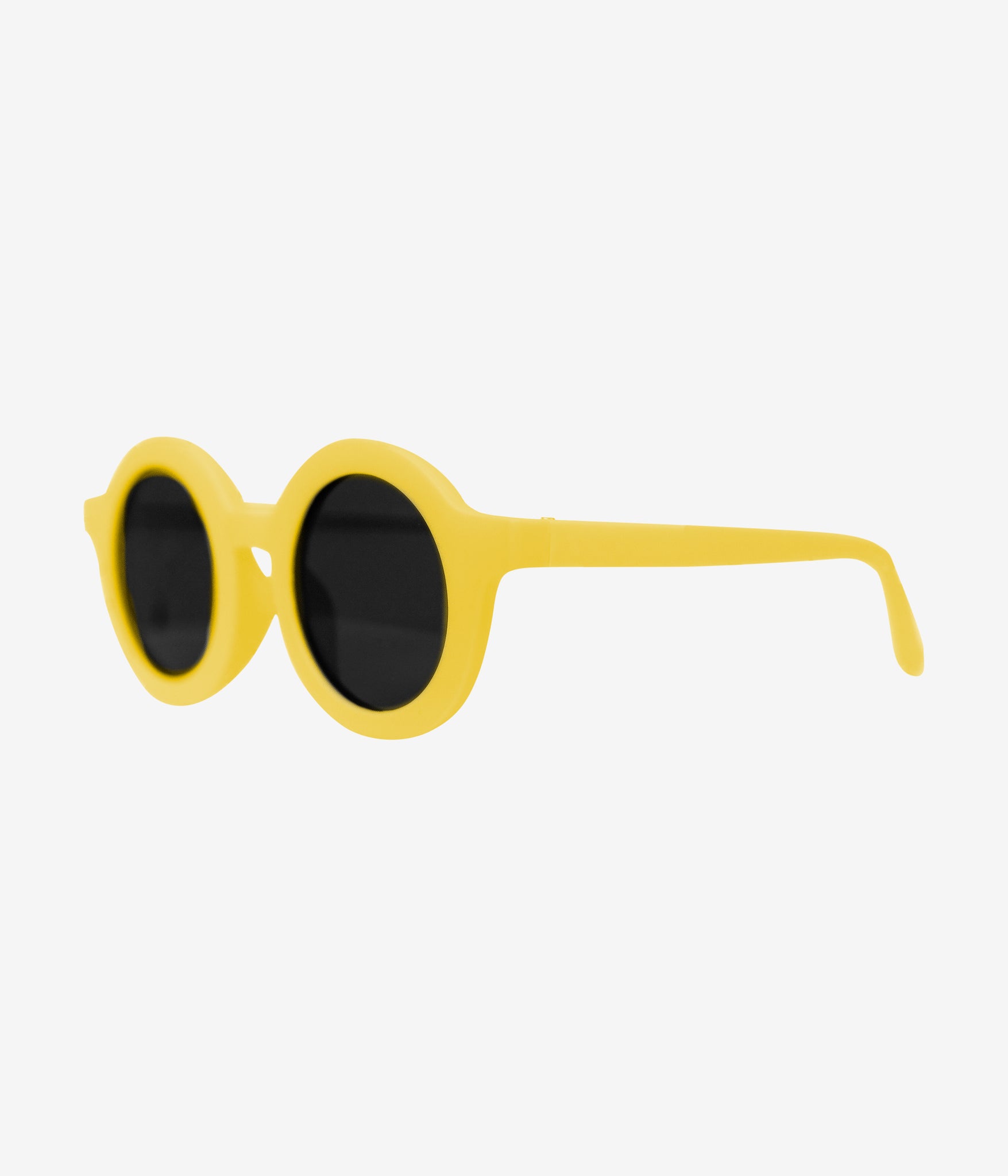 Round sunglasses - yellow