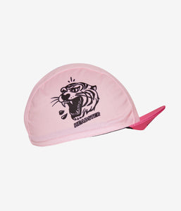 Tiger pink cycling cap