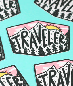 Traveler Sticker