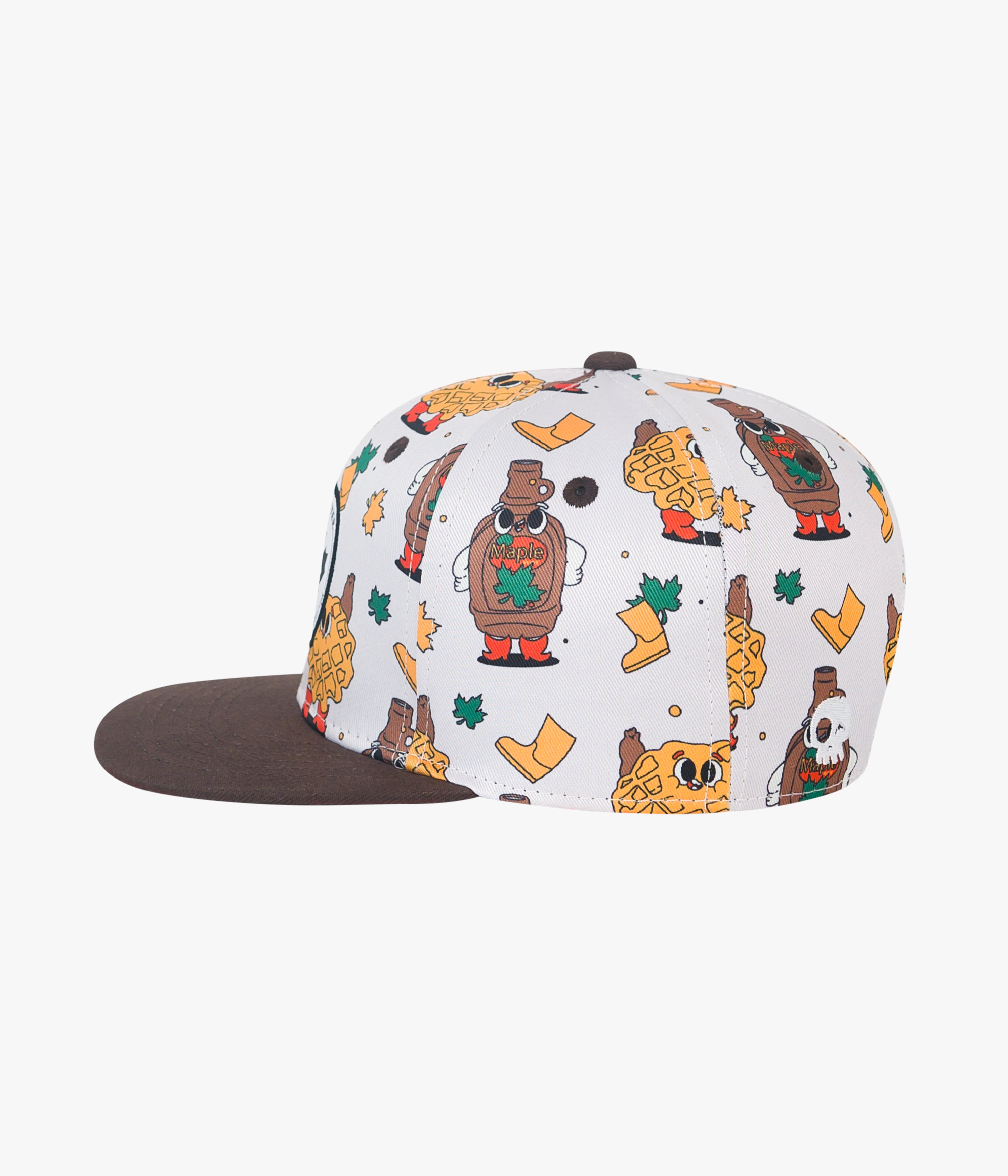 Maple Snapback cap for babies and kids, product view 3