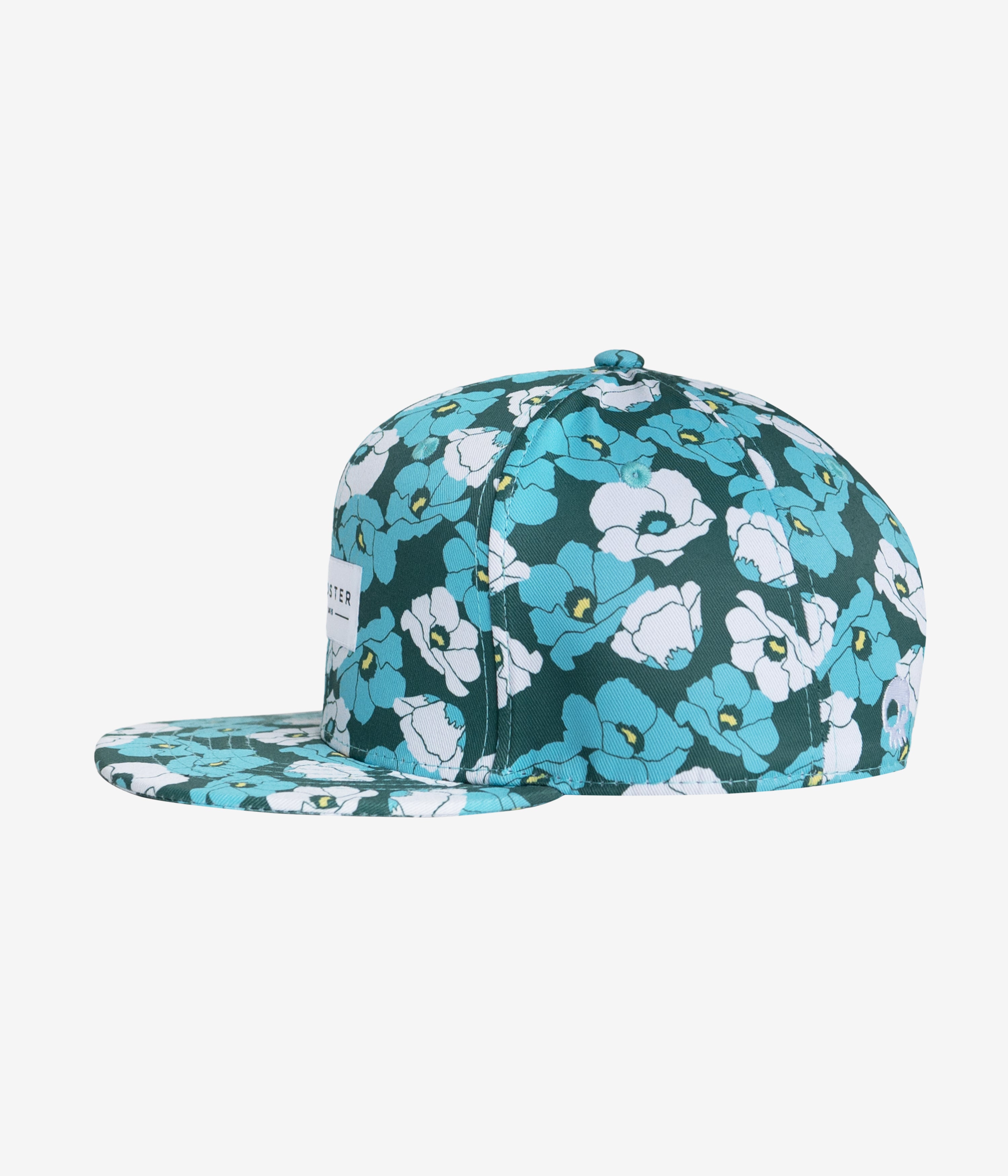 Perfect Peonies snapback cap for babies and kids, product view 3
